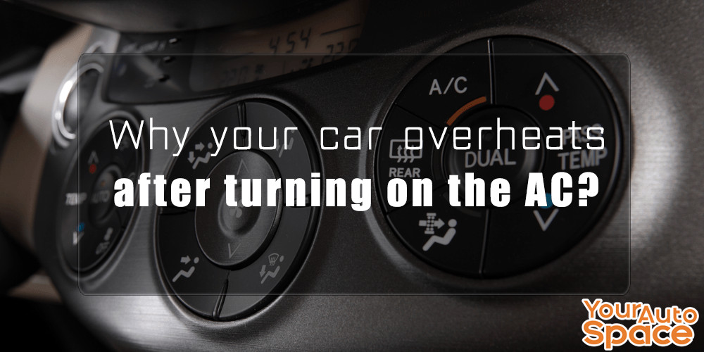 car overheats when ac is on