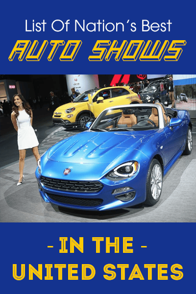 List Of Nation’s Best Auto Shows In The United States banner