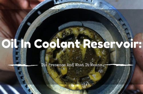 Oil-In-Coolant-Reservoir