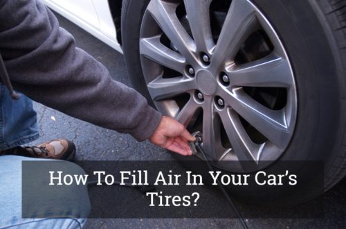How To Fill Air In Your Car's Tires