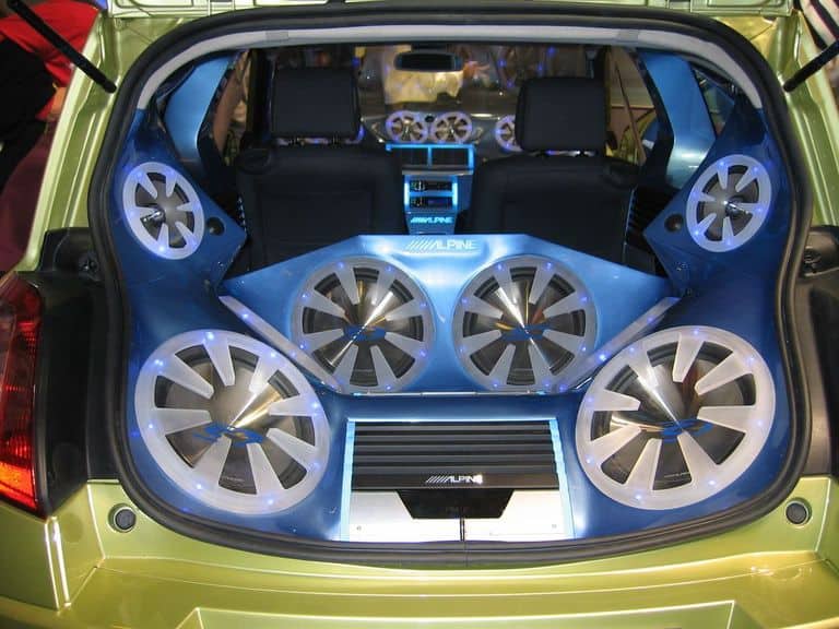 multiple component car audio system