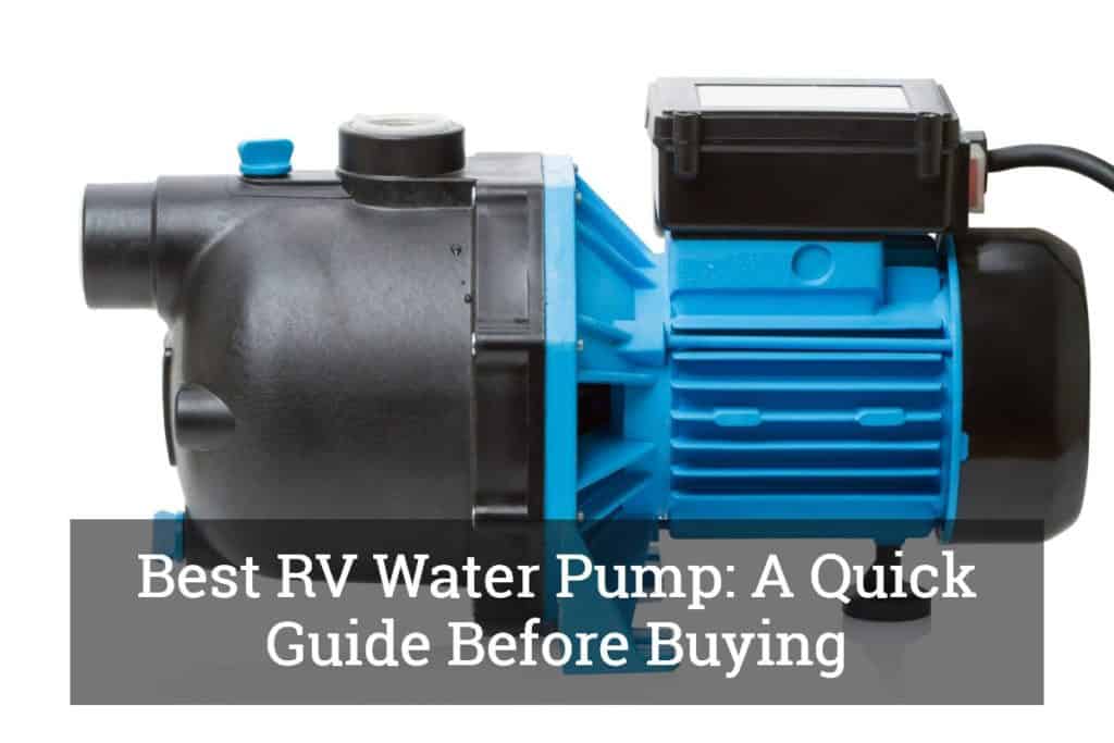 Best RV Water Pump A Quick Guide Before Buying Update 2017