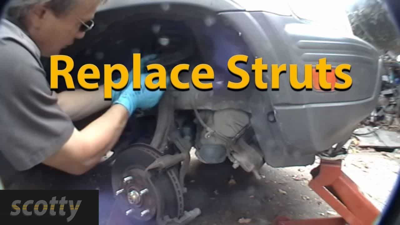 replace strut in your car and truck