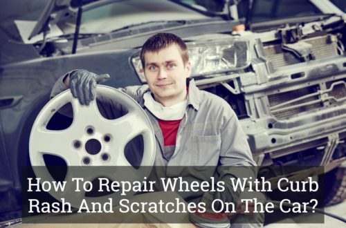 How To Repair Wheels With Curb Rash And Scratches On The Car