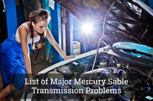 List of Major Mercury Sable Transmission Problems