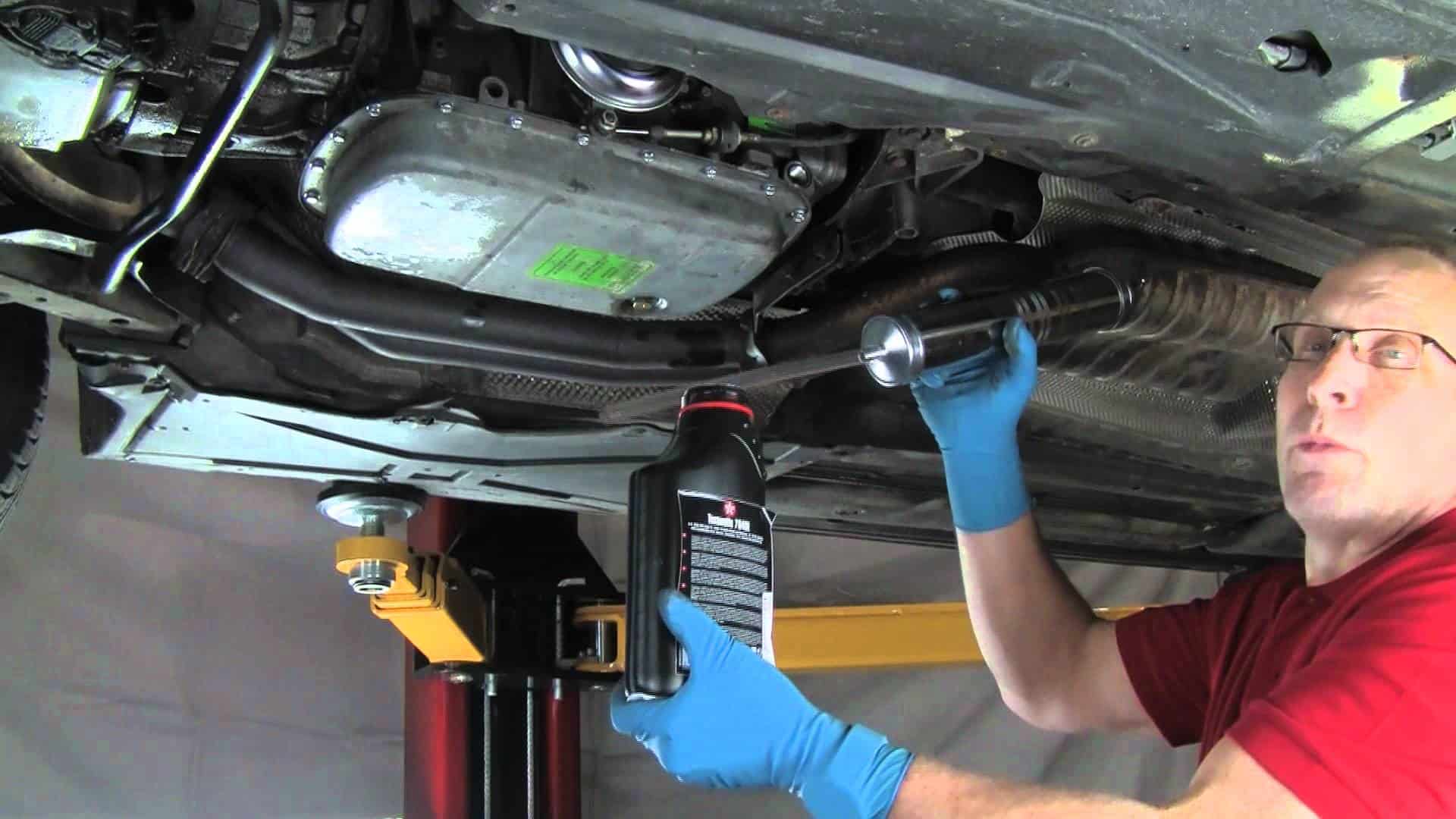 A Concise Guide on How to Change Automatic Transmission ... fuel funnel with filter 