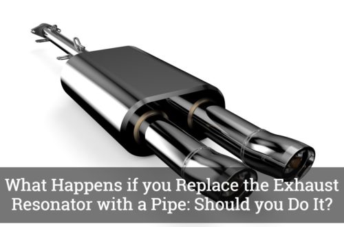 What Happens if you Replace the Exhaust Resonator with a Pipe