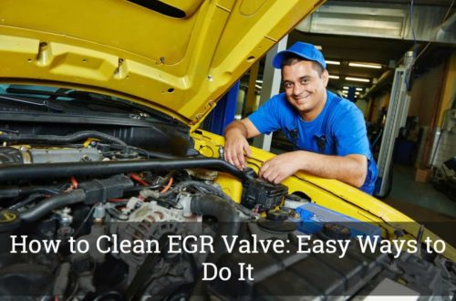 How to Clean EGR Valve