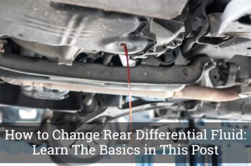 How to Change Rear Differential Fluid