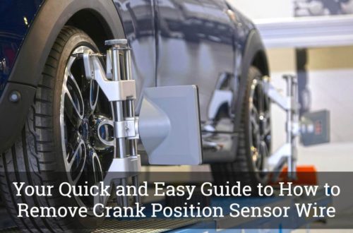 How to Change Crank Position Sensor Wire