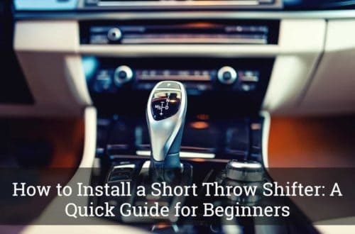 How to Install a Short Throw Shifter