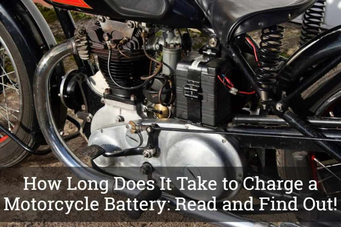 charge a motorcycle battery