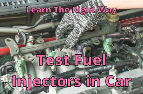 Test Fuel Injectors in Car