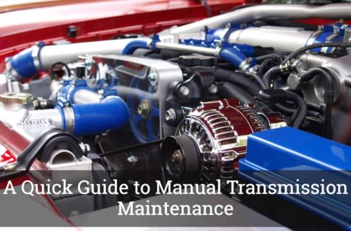 Manual Transmission Maintenance