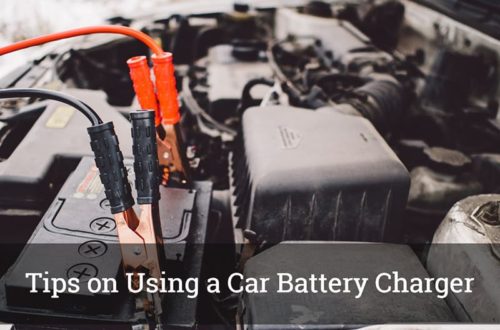 Using a Car Battery Charger