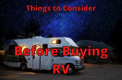Before Buying RV
