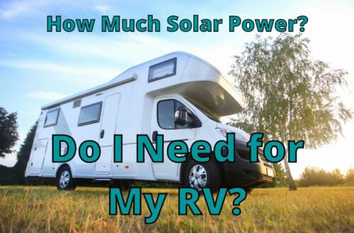 Do I Need for My RV
