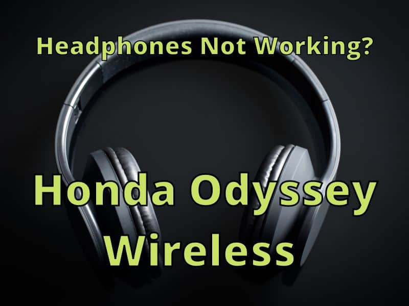 Honda Odyssey Wireless Headphones