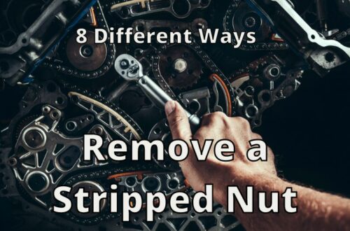 Remove a Stripped Nut