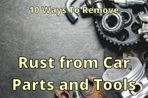 Rust from Car Parts and Tools
