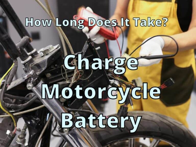 How Long Does It Take to Charge a Motorcycle Battery Read and Find Out!