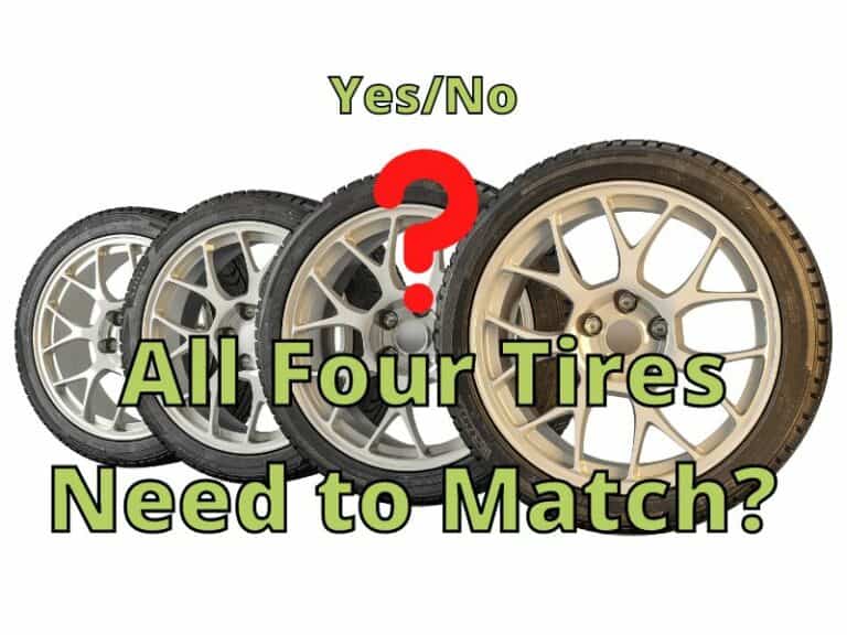 Do All Four Car Tires Need to Match? What you Must Know. DRIVING LIFE