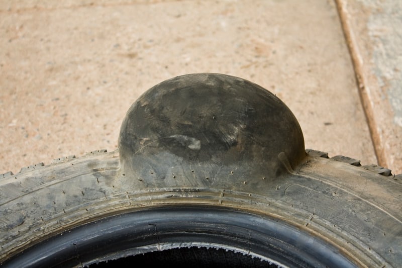 Tire Bulge Defect