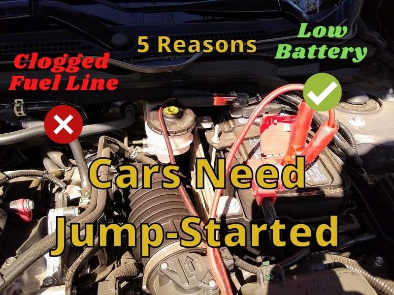 Cars Need Jump-Started