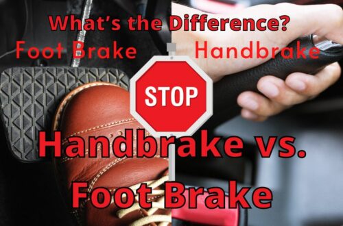 Handbrake vs. Foot Brake