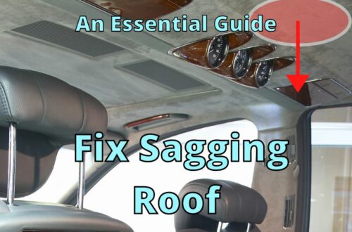 How to Fix a Sagging Car Roof