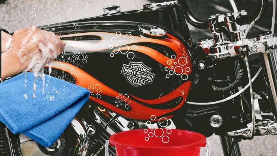 Wash Your Harley With Soap and Water