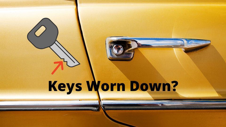 keys worn down_
