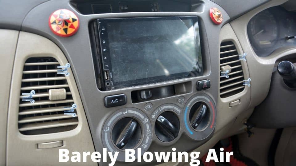 Barely Blowing Air 