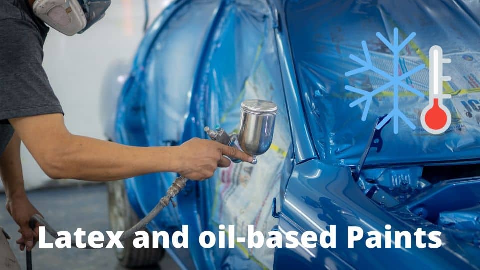 Latex and oil-based Paints