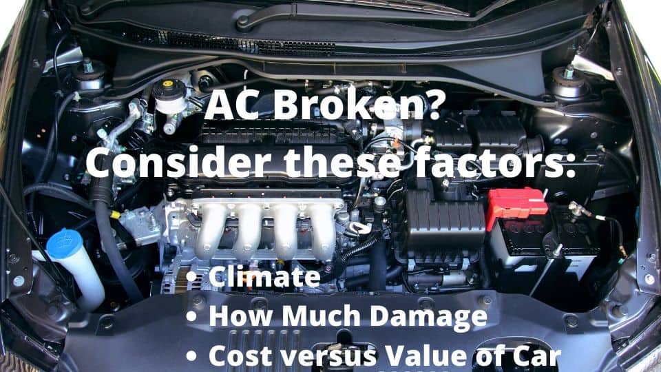 consider factor when fixing AC