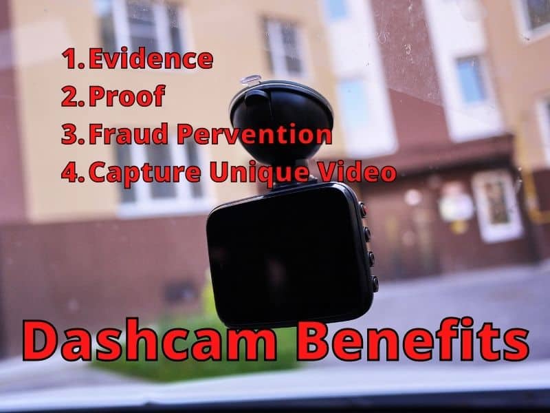 Dashcam Benefits