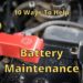 Battery Maintenance
