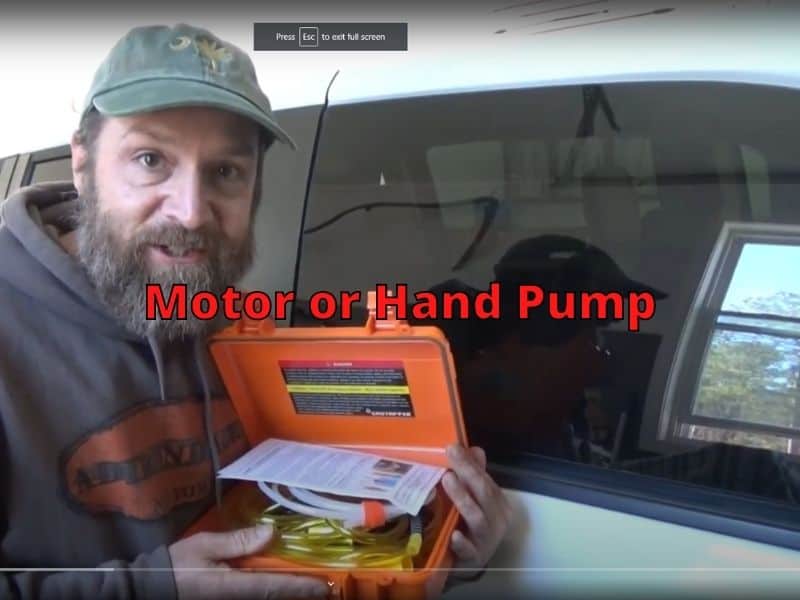 Motor or Handpump