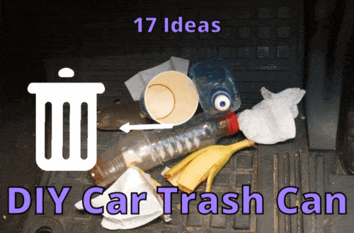 DIY Car Trash Can